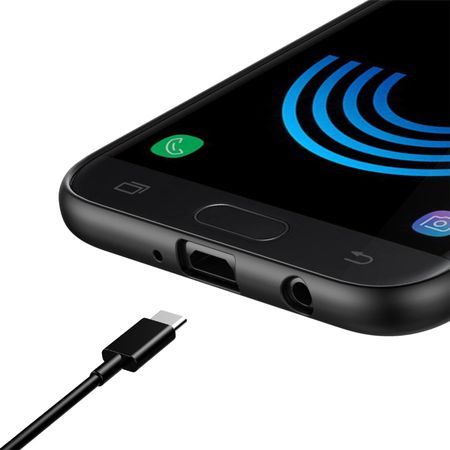 Husa pentru Samsung Galaxy J5 2017, GloMax Perfect Fit, Negru