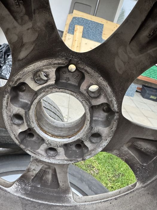 Set jante originale mercedes GLC CU ANVELOPE IARNA 235/60/18 ca noi
