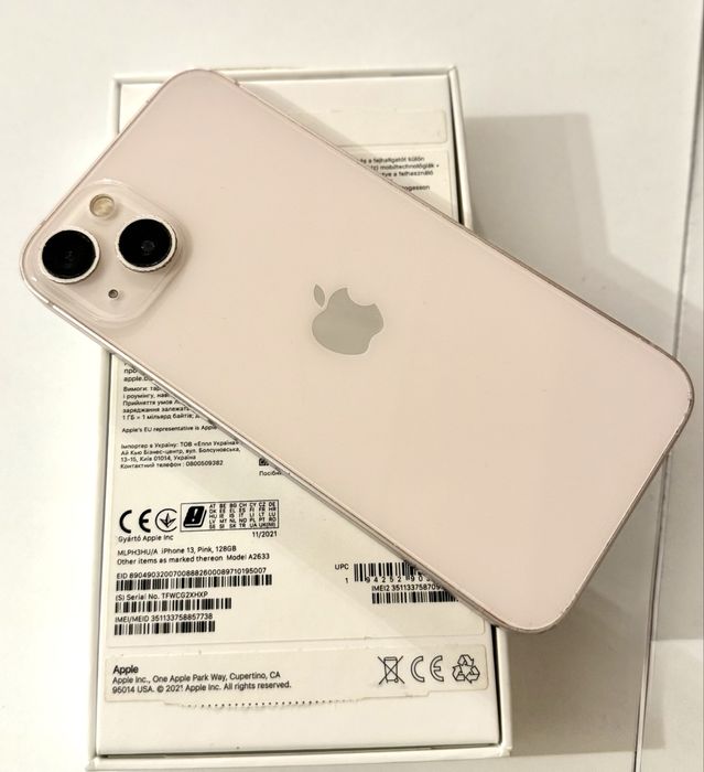 Iphone 13 pink 128 GB