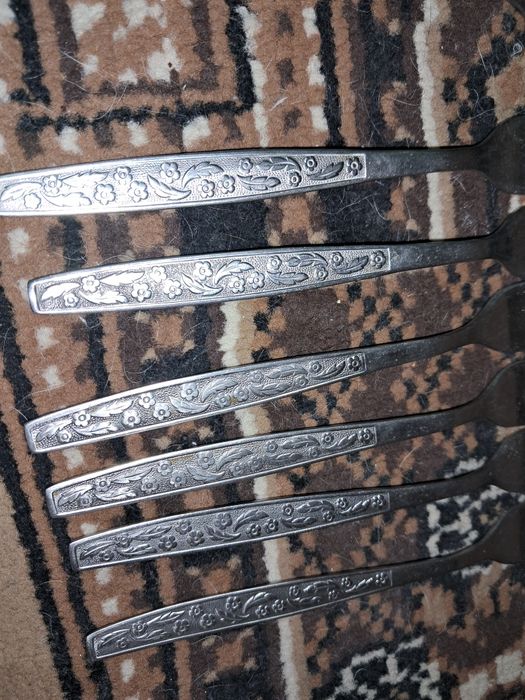 Вилки десертные  вилки столовые советские