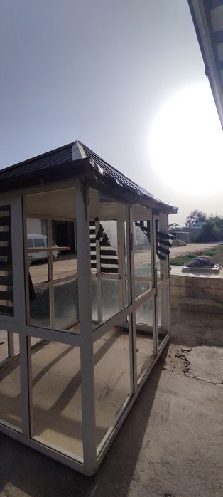 Акфадан ясалган будка