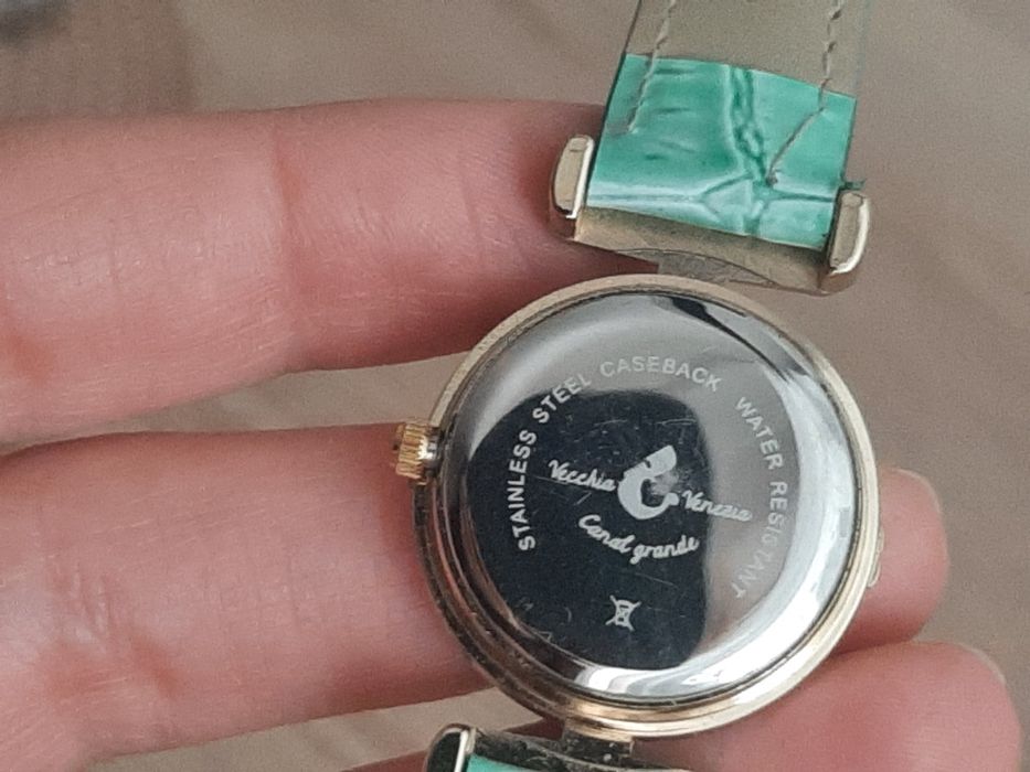 Ceas Damă Vecchia Venezia - Cadran Sticlă Murano Millefiori, Autentic