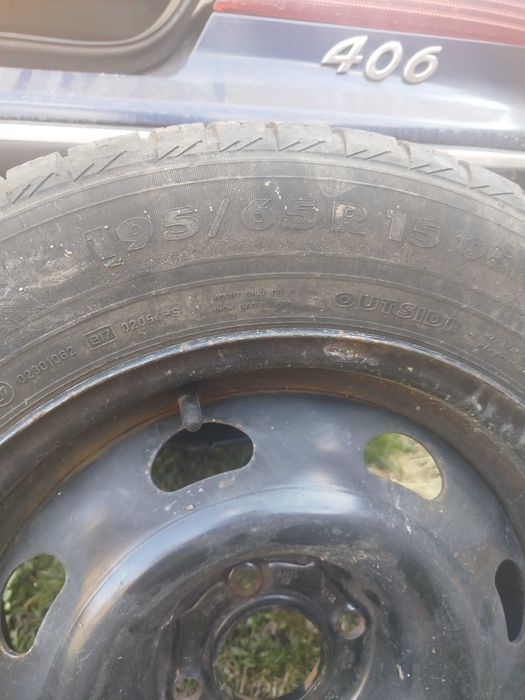 Резервна гума 15 цола 4*108 за Пежо