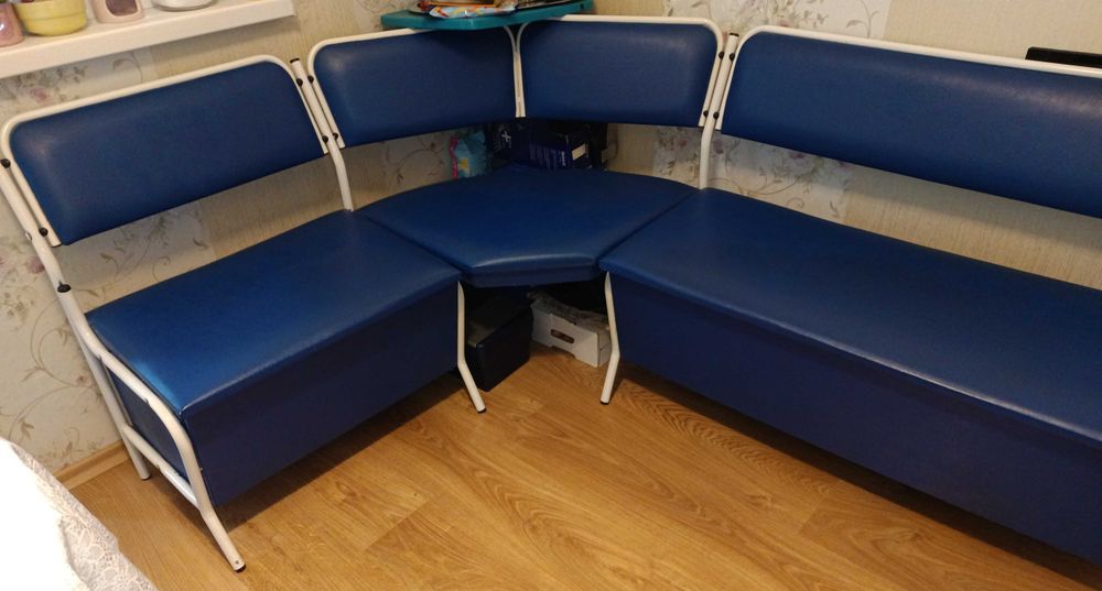 Кухненски ъгъл- тръбен с две ракли