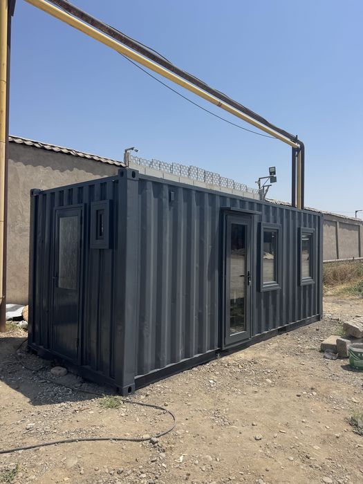 Дачный домик из морского контейнера| Konteyner, mobil va modulli uylar