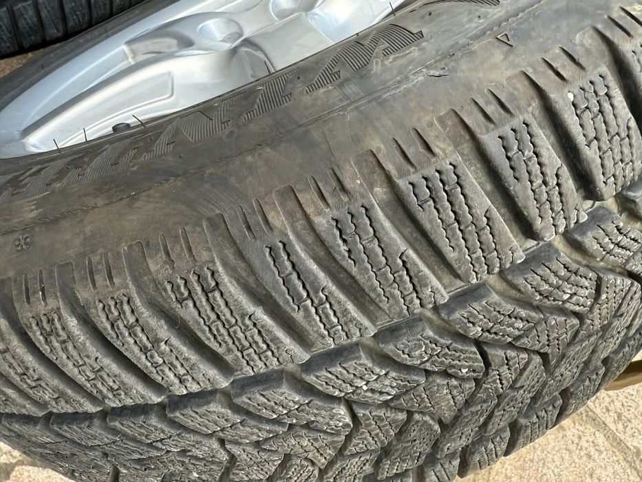 R16 алуминиеви джанти 5x112 + зимни гуми 225/55 R16