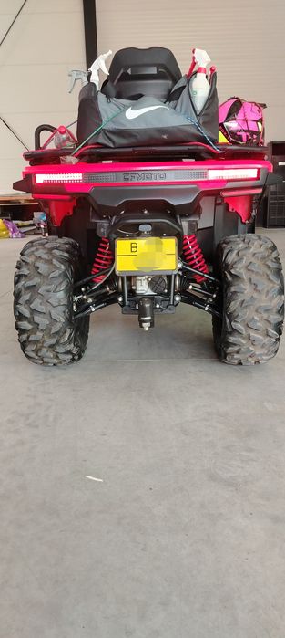 Atv cf moto c5 2026 gen 4 (1600 km) atv nou  cumpărat de la atv rom cu garanție.
