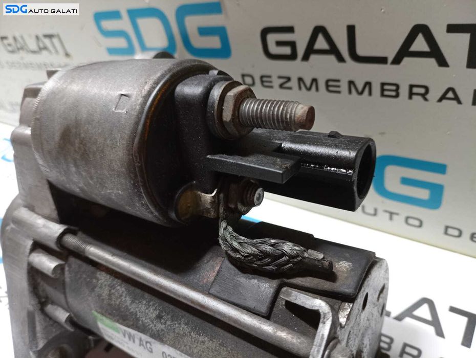 Electromotor cu 10 Dinti Skoda Fabia 2 1.6 BTS CFNA CLSA 2007 - 2014 Cod 02T911023S D6GS12 [B3618]