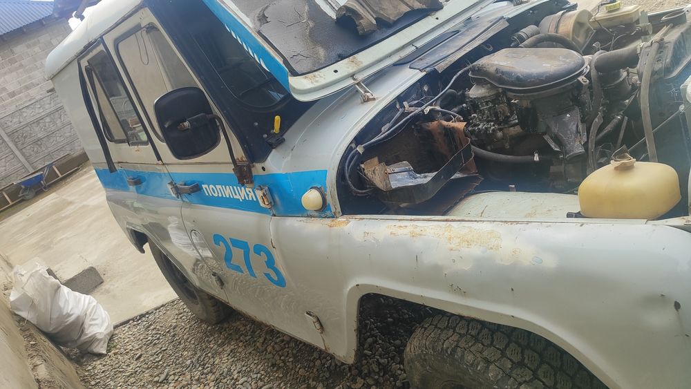 Уаз Хантер на ходу