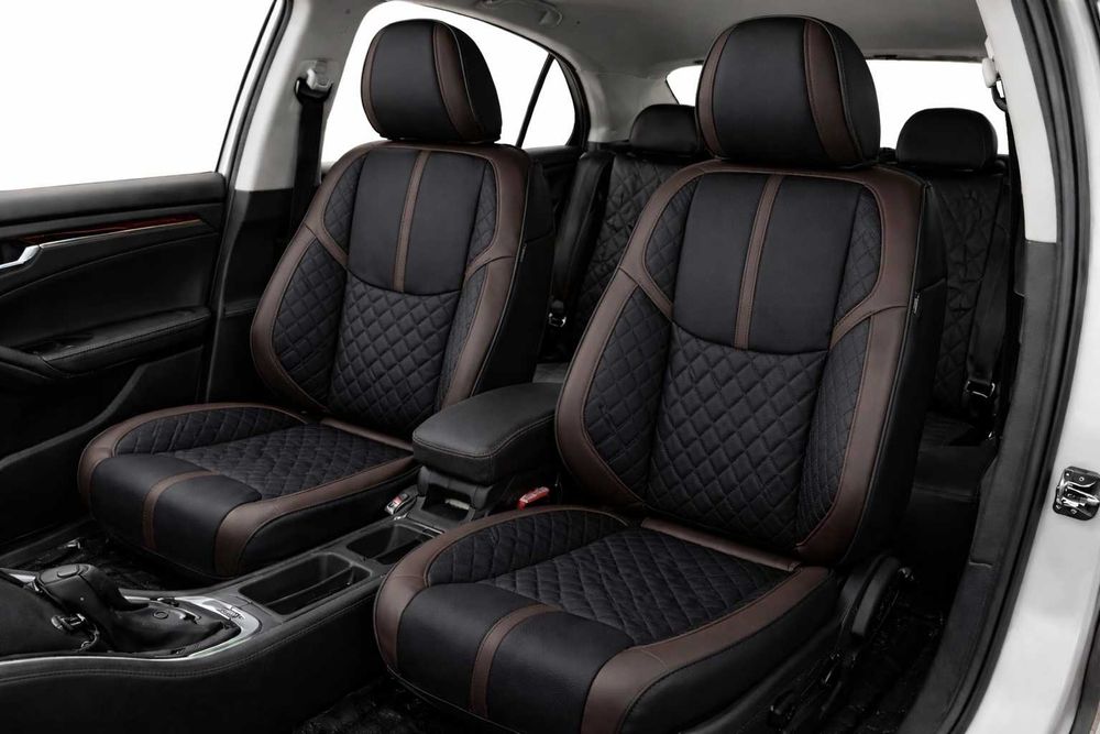 Комплект луксозна универсална тапицерия еко кожа - различни цветове