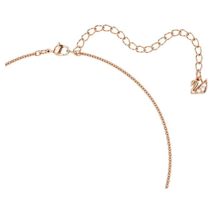 Ново Колие Swarovski - Bear, Pink, 18K rose gold finish