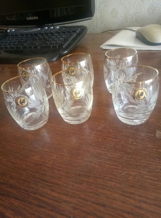 Набор стопочек хрусталь