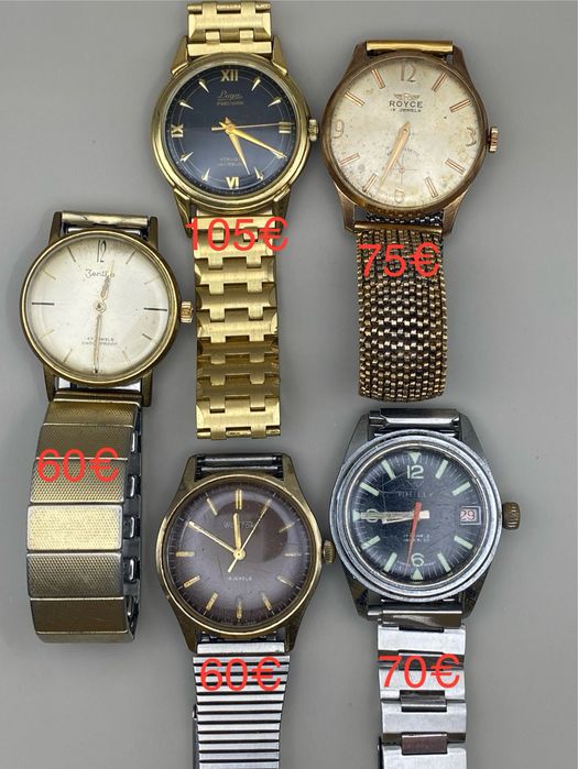 Vintage Часовници ,Zenith,Wostok,Timex,Poljot,Seiko,Orient,Lanco,Raket
