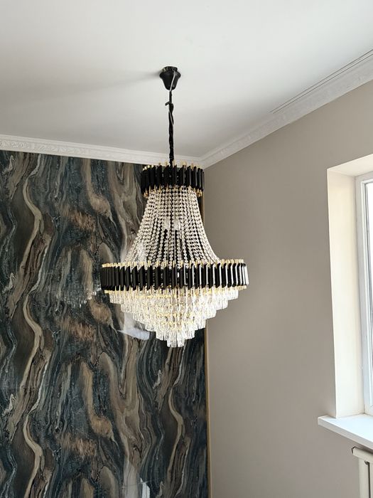 хрустальная люстра — как новая