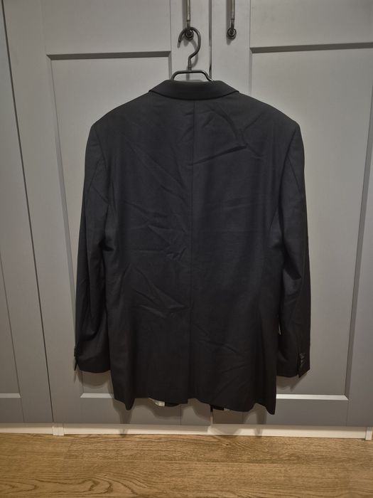 Sacou negru original premium Tommy Hilfiger Tailored, 100% lână super 100's, mărimea 98 / L