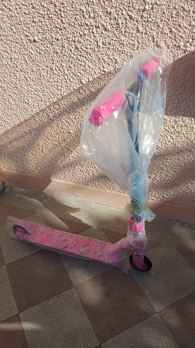 Trotineta/ freestyle/ scheme/100Kg/Roti 100mm/ aluminiu/cascadorii/NOU