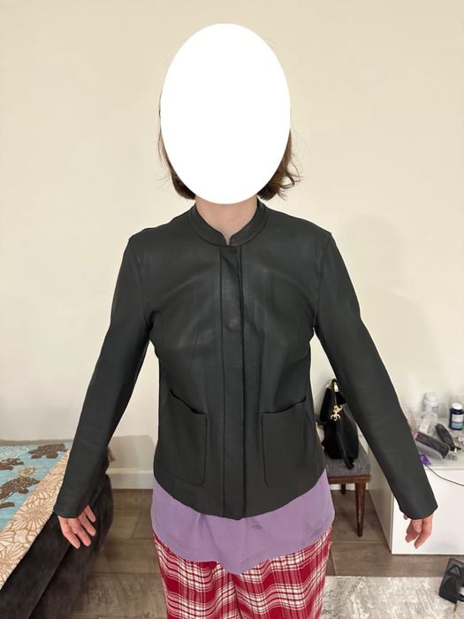 Кожаная куртка Massimo Dutti