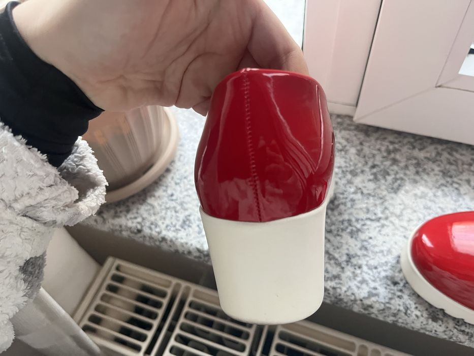 Pantofi piele lacuita