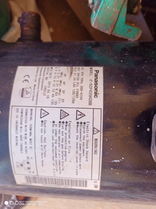 Компрессор на 380 вольт на 410 фреоне