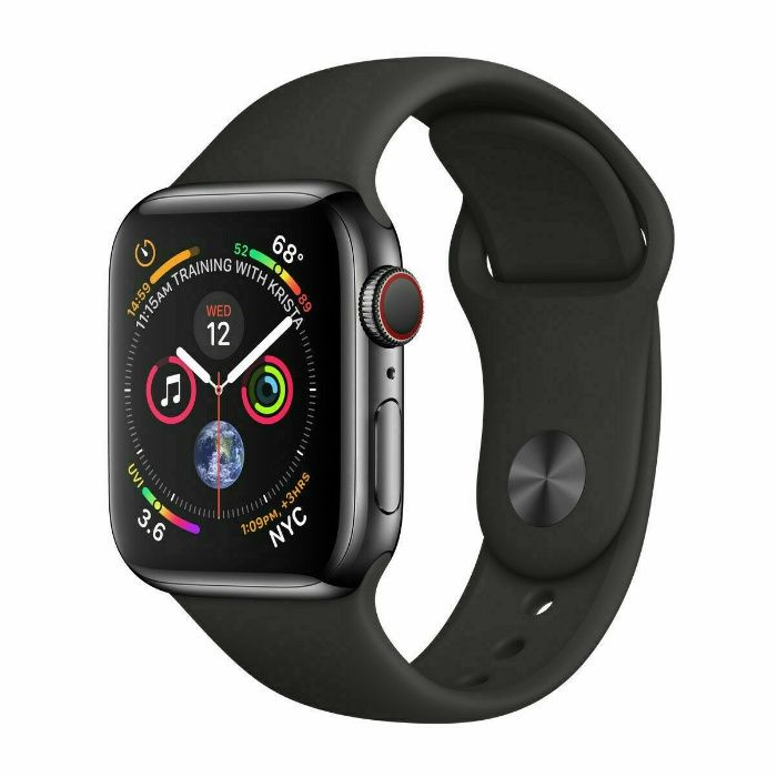 Новые Watch 4 40 Black/Gold Stainless Steel но без коробок!