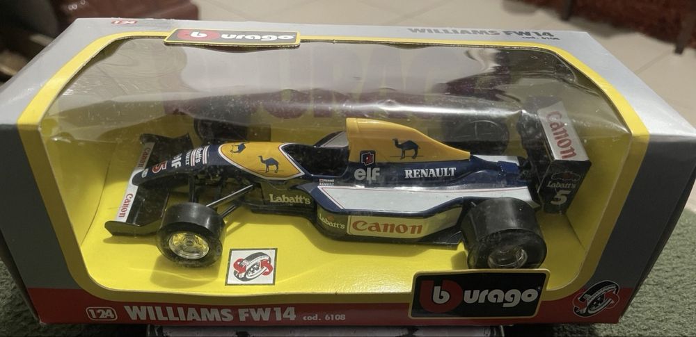 Jucarie Burago Williams FW 14  cod 6108 1/24