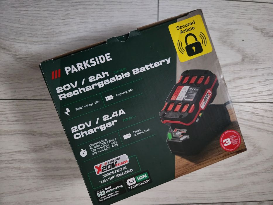 Incarcator 20v Parkside nou potrivit pentru toto acumulatorii dw 20 V