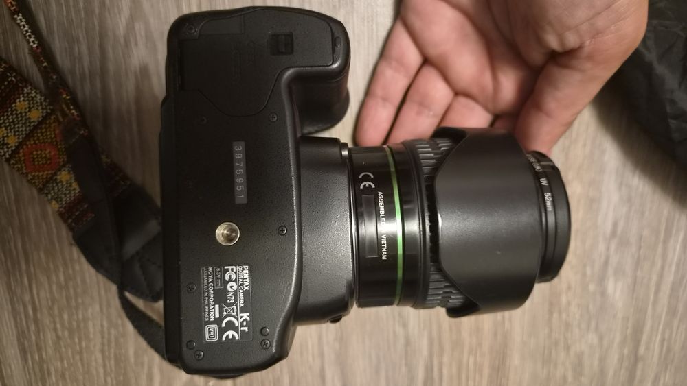 Pentax K-r + 3 обектива
