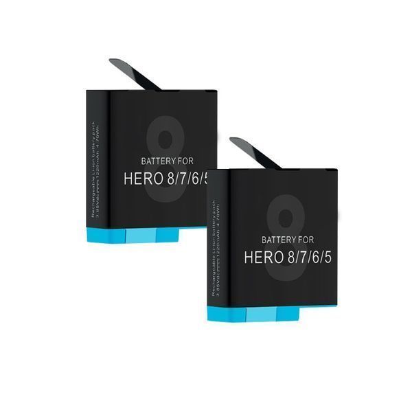 Комплект GARV зарядно устройство + 2бр. Батерии за GoPro Hero 8 Black