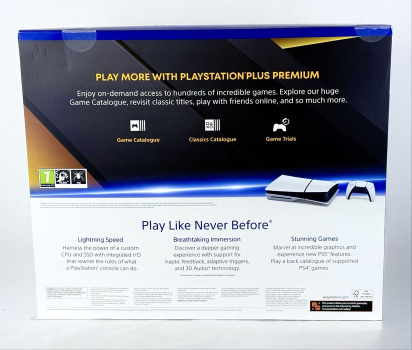 НОВ! Конзола PS5 Disk Edition 1TB PlayStation Plus 24 months Гаранция!