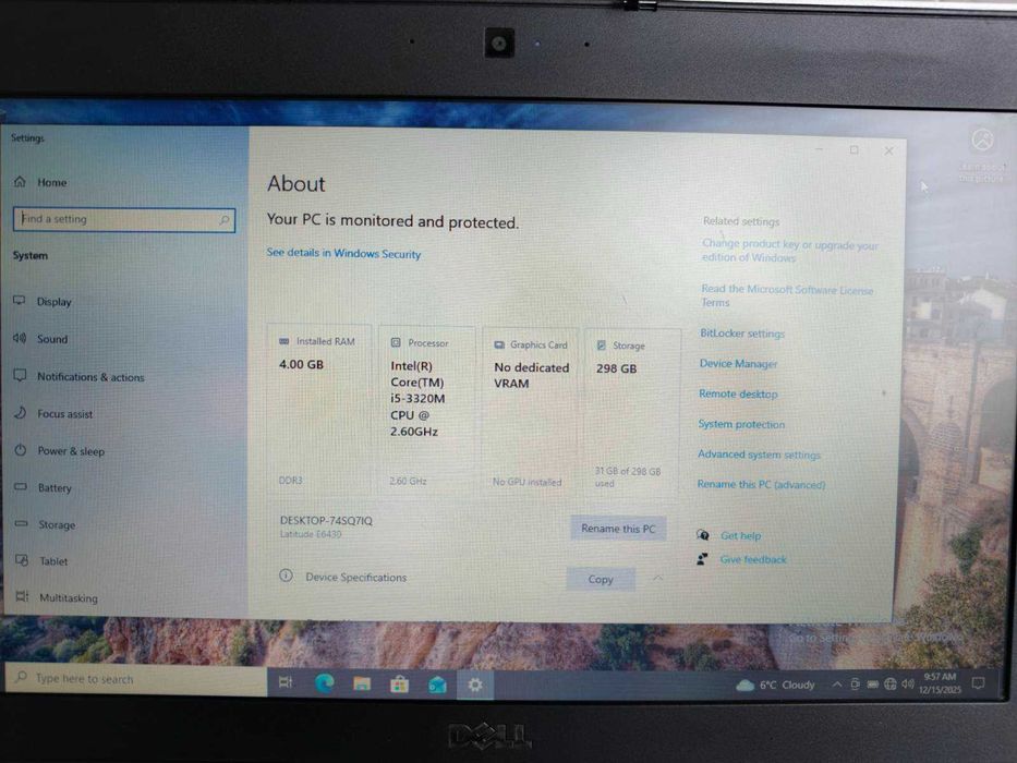 Laptop Dell Latitude E6430