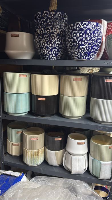 Горшки, кашпо керамика