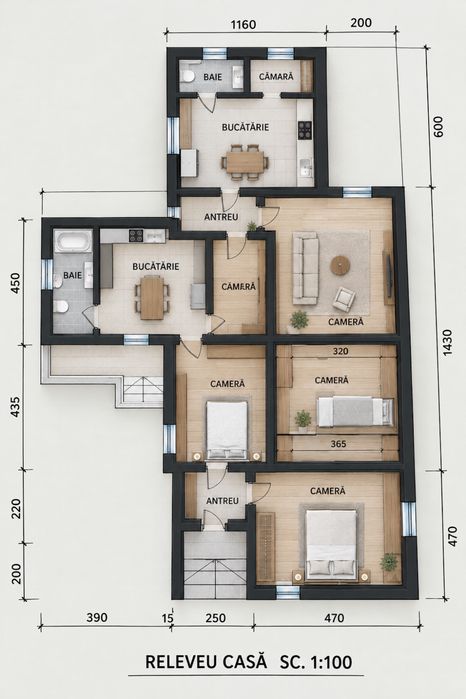 Casa de vanzare,Turda Noua,strada Alexandru ioan cuza 101!teren 1772 mp!