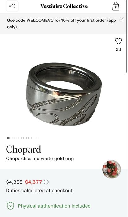 Chopard Chopardissimo Diamond 18к злато