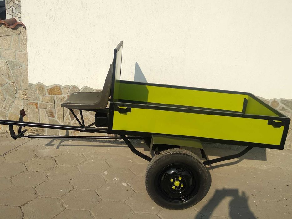 ремаркета за мотофреза и мотоблок