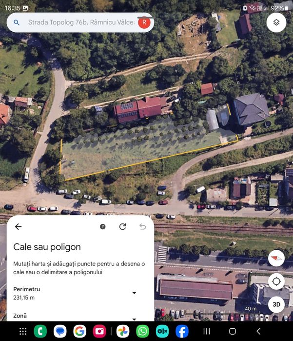 teren zona nord de vanzare