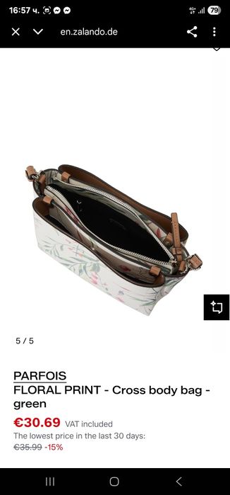 Нови Чанта и портмоне Parfoi на половин цена