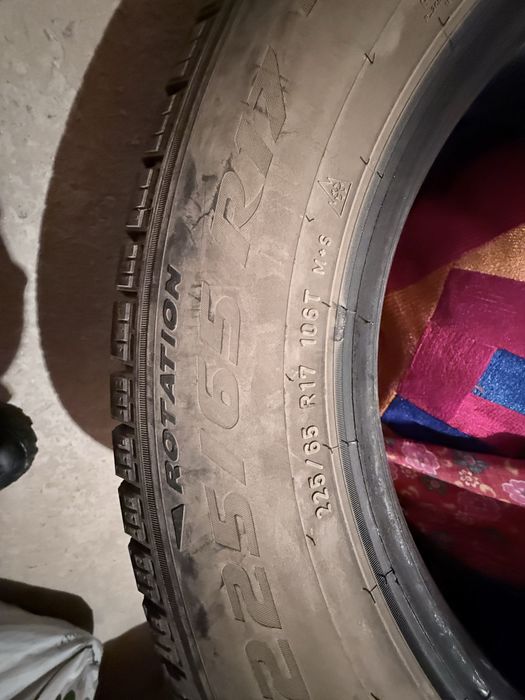 Pirelli Ice Zero 225/65/17 липучка 2024 г.в