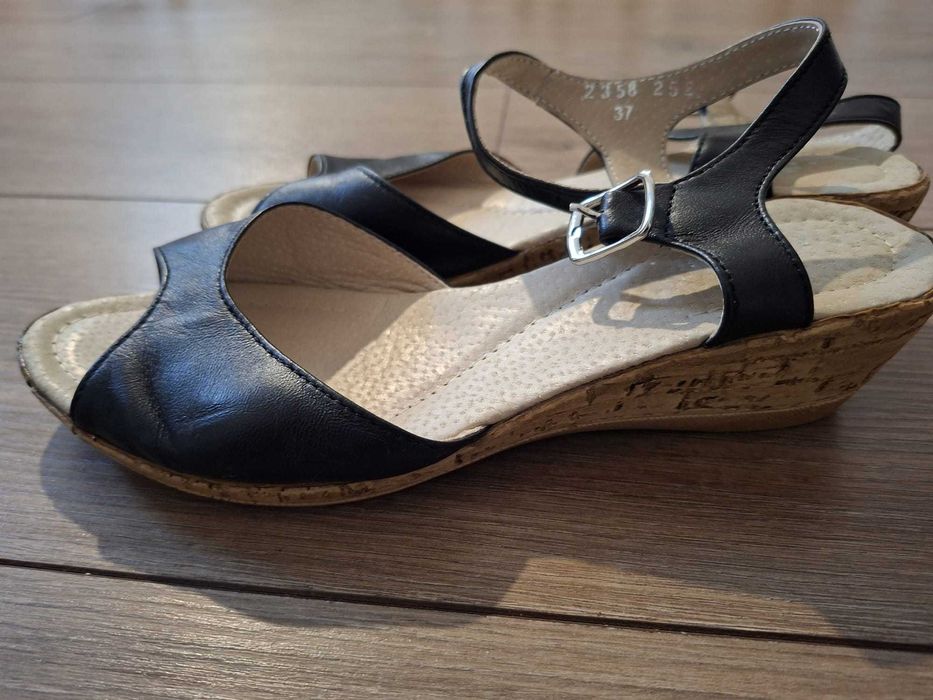 Sandale dama nr 37 piele negre