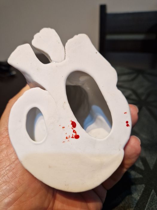 Чифт страхотни антикварни руски порцеланови фигури статуетки