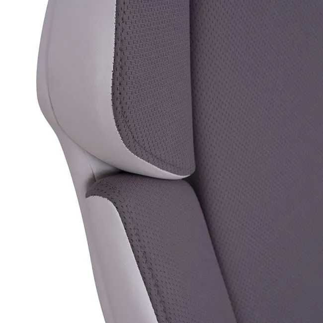 Луксозен Посетителски стол Комо HM1102 - сив, Последн брой,Промо цена!