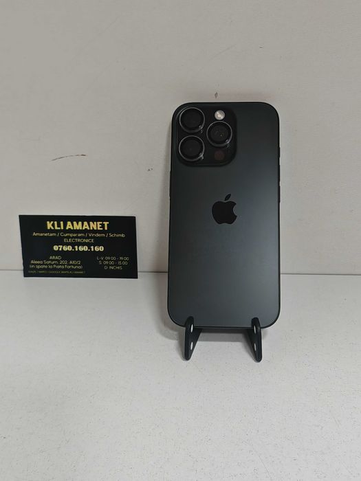 iPhone 16 Pro, Garantie - KLI Amanet