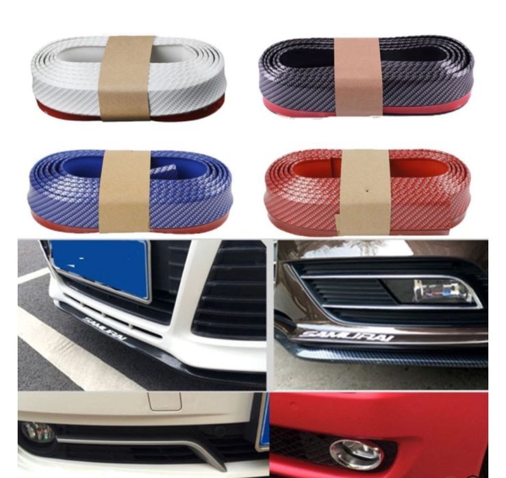 ОРИГИНАЛЕН Тунинг лип спойлер SAMURAI Carbon за кола автомобил броня