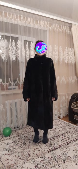 Норковая шуба, новая, блэк лама