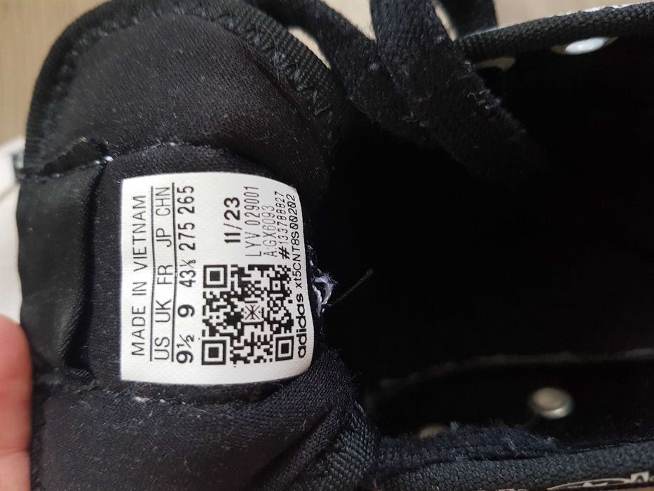 Adidași Adidas – mărimea 43 1/3 (27,5 cm)