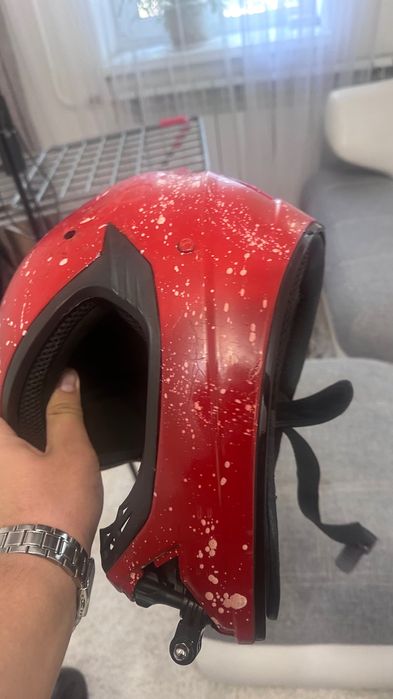 Шлем Питбайк на мото