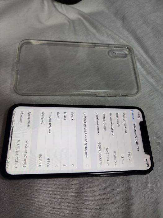 Iphone Xs VS/A 64GB Bat 76% Face id true ishlidi Ideal