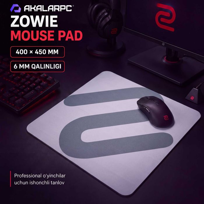 Zowie, SteelSeries, Printstream MousePad