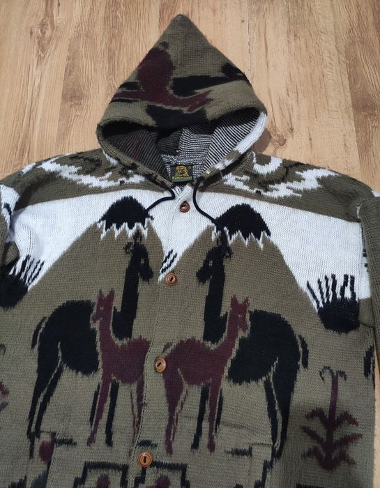 Hanorac din lână Alpaca Ecuador mărimea L