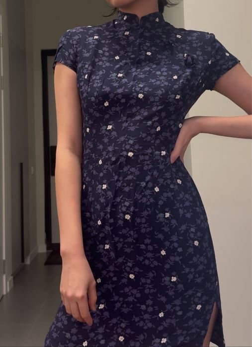 винтажное платье ципао (чонсам)