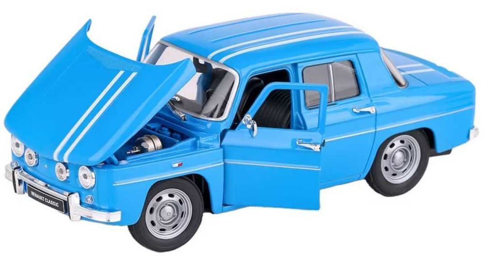 Macheta auto Renault R8 Gordini 1964 Albastru, 1:24 Welly
